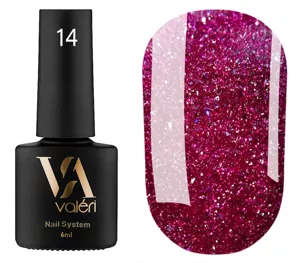 VALERI Flash Gel Polish Гель-лак світловідбивний 6 мл №014